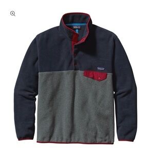 Patagonia Men's XS Lightweight Synchilla Snap-T Fleece Pullover - Fits Women SM